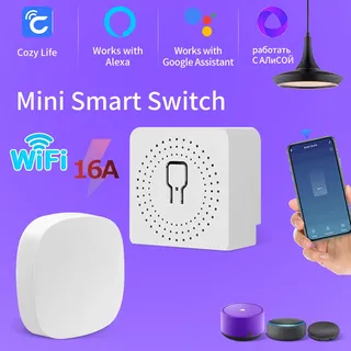 Commutateur Wifi intelligent pour prise de lumière 100-240V
