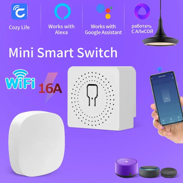 Commutateur Wifi intelligent pour prise de lumière…
