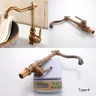 Mitigeur lavabo surélevé bec haut coudé poignée levier… – vue 7