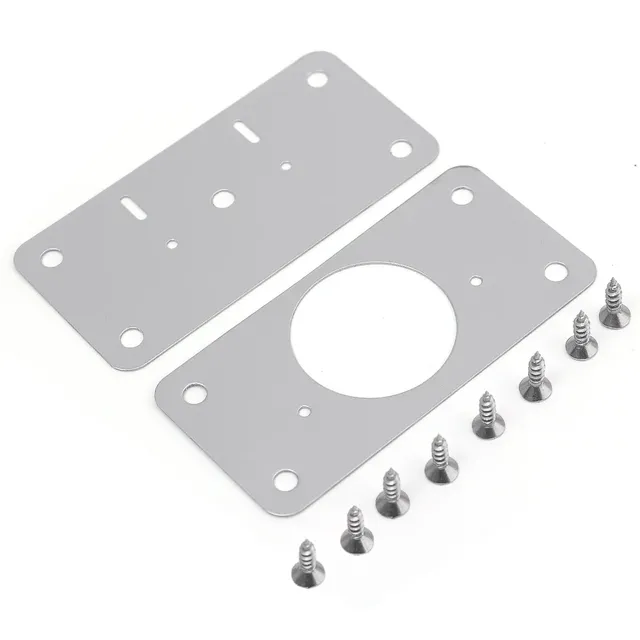 Kit de plaque de réparation de charnière d'armoire – vue 6