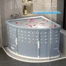 Baignoire triangulaire pliable boutonunique sansoutil… – vue 5