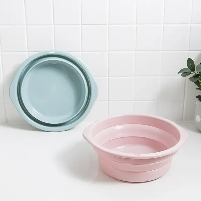 WIKHOSTAR bassin pliant Portable lavabo pliable seau… – vue 5