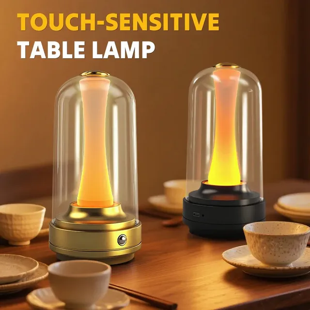 Lampe de chambre à bougie à intensité variable – vue 2