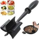 Mélangeur de salade de fruits manuel multifonctionnel, broyeur de purée de pommes de terre et de bœuf, broyeur de salade antiadhésif, tige de mélange de cuisine, outils de cuisine