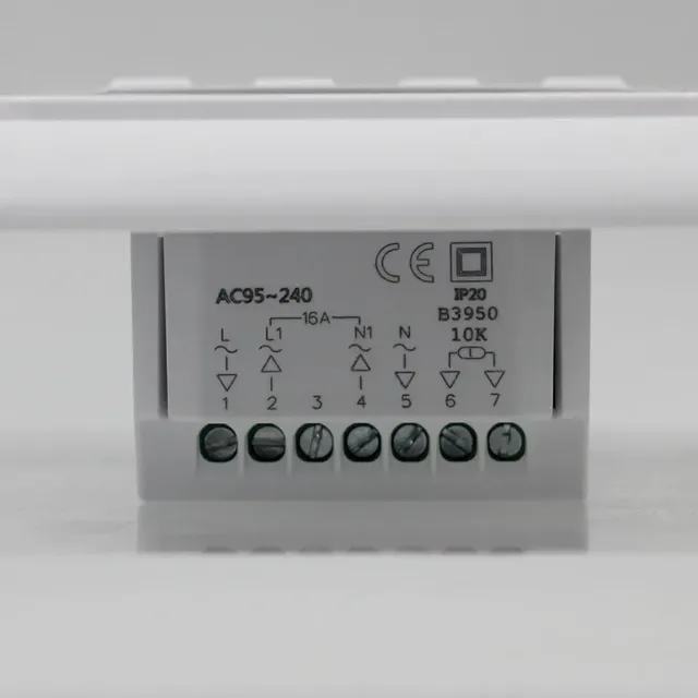 Thermostat programmable mural tactile écran LCD double… – vue 5