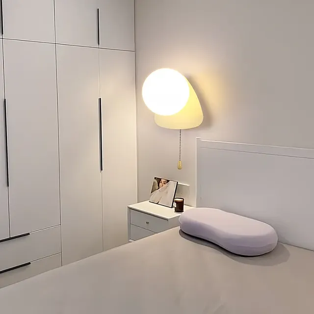 Applique Murale Moderne en Forme de Boule de Verre avec… – vue 5