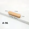 1Pc noyer meubles en bois poignée tiroir boutons… – vue 4
