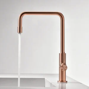 Robinet d&rsquo;évier de cuisine rotatif en acier inoxydable 304, mélangeur d&rsquo;eau chaude et froide