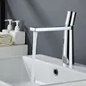 Robinet de lavabo de salle de bains blanc – vue 6