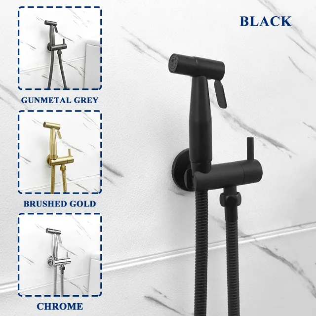 Pulvérisateur bidet douchette hygiénique murale robinet… – vue 5