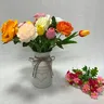 Vase mural rétro en fer forgé – vue 4