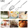 Batteur à œufs de cuisine en acier inoxydable
