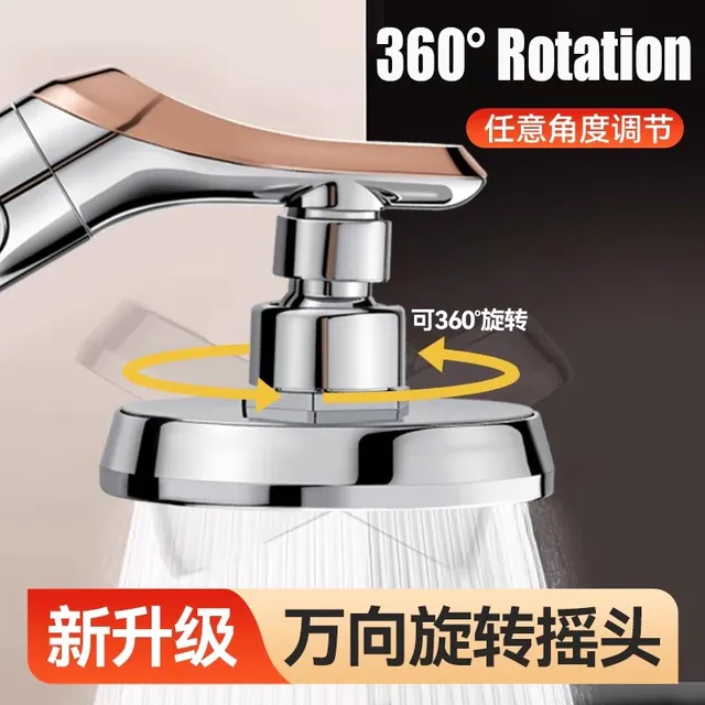 Pommeau de douche à grand panneau pressurisé – vue 4