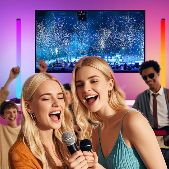 RGB atmosphère veilleuse LED musique rythme détection… – vue 2