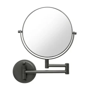 Miroir de Dressing mural, grossissant de 8 pouces, miroir double face, espace en aluminium noir, miroir de maquillage, cosmétique, cadeau pour dame