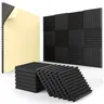 Paquet de 12 panneaux acoustiques auto-adhésifs – vue 1