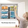 Organisateur de support de casseroles sous armoire – vue 6