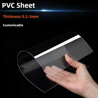 Plaque en PVC panneau en plastique haute transparence 0.3 ~ 6mm…
