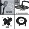 Ensemble de douche de pluie fendue pour baignoire… – vue 4