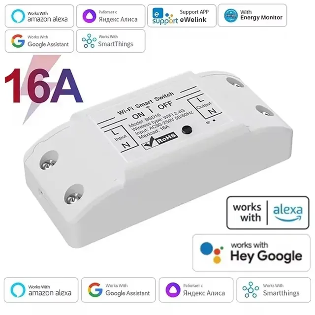 Ewelink-Commutateur de commande sans fil intelligent…