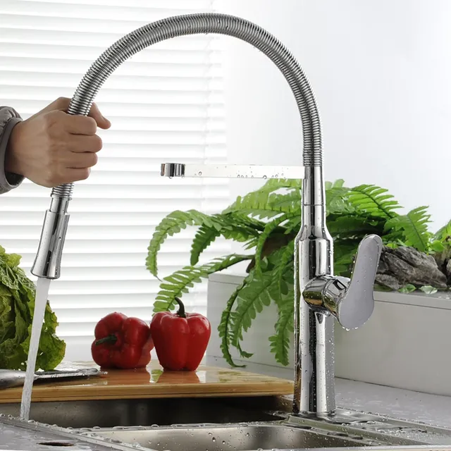 Becola robinet d'évier De cuisine extractible eau chaude… – vue 2