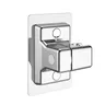 Support pomme douche mural réglable autoadhésif ABS… – vue 5