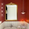 Ellipse miroir rond salle de bain européen rétro mur… – vue 6