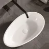 Bonde lavabo clicclac capuchon céramique blanc mat corps… – vue 4