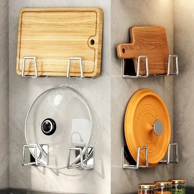 Porte-éponges de cuisine en acier inoxydable – vue 2