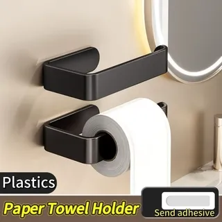 Porte-papier hygiénique adhésif