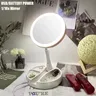 Miroir de vanité grossissant 1X 10x avec LED éclairé – vue 1