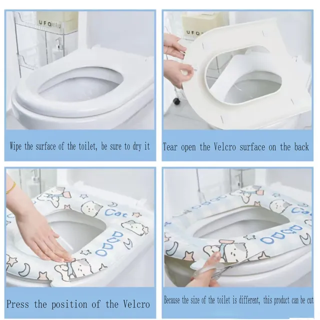 Réducteur siège toilette enfant rembourré imperméable… – vue 3