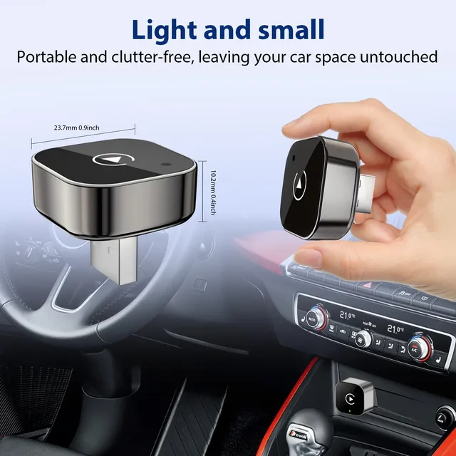 Adaptateur Carplay sans fil 2 en 1 – vue 3