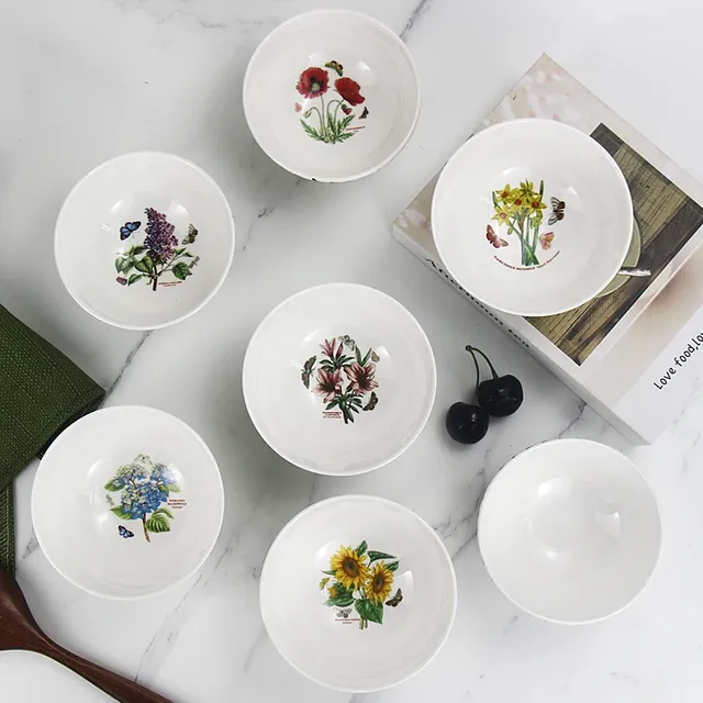 Bol à riz en céramique cuisine ménage pastorale petit… – vue 3