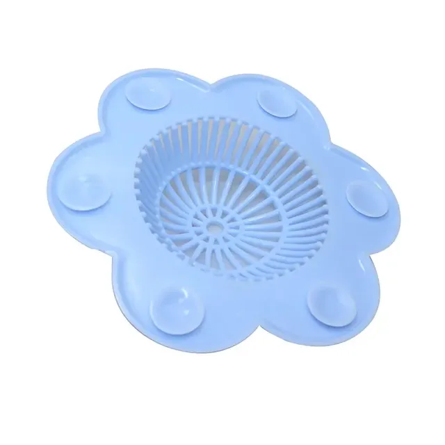 Crépine filtre évier silicone souple antibouchage fleur… – vue 4