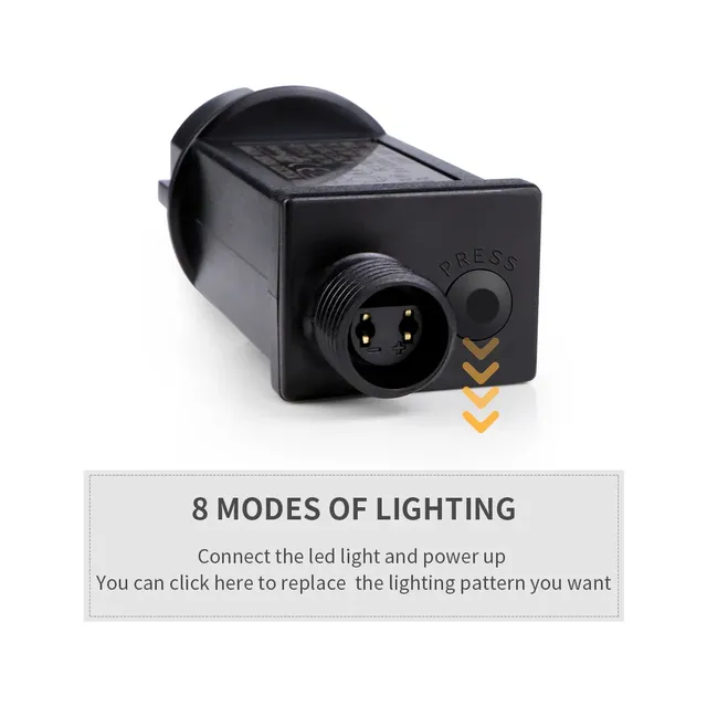 Guirlande lumineuse LED de noël – vue 3