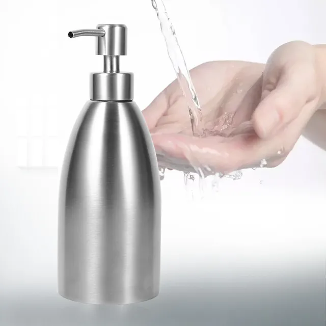 Distributeur de savon en acier inoxydable de 500ml – vue 2