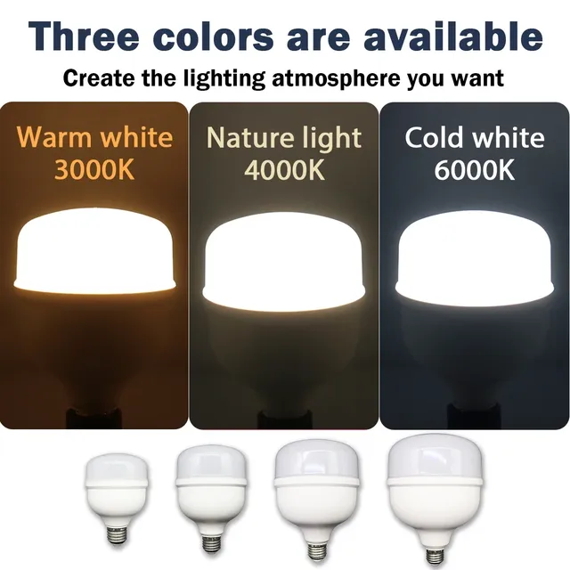 Ampoule LED 20W 30W 40W 50W lampe à LED AC 110V 220V… – vue 3