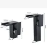 Robinet de lavabo noir LED de luxe – vue 3
