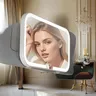 Miroir de maquillage haute définition avec lumières LED… – vue 5