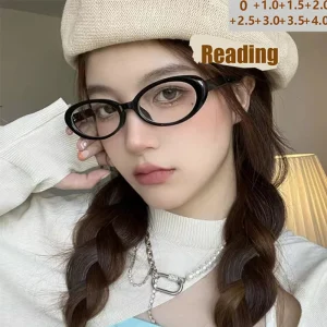 Lunettes ovales mignonnes pour femmes, lunettes de lecture Anti-lumière bleue, petite monture, lunettes de lecture Anti-lumière bleue 345 Lunettes ovales mignonnes pour femmes, lunettes de lecture Anti-lumière bleue, petite monture, lunettes de lecture Anti-lumière bleue 345