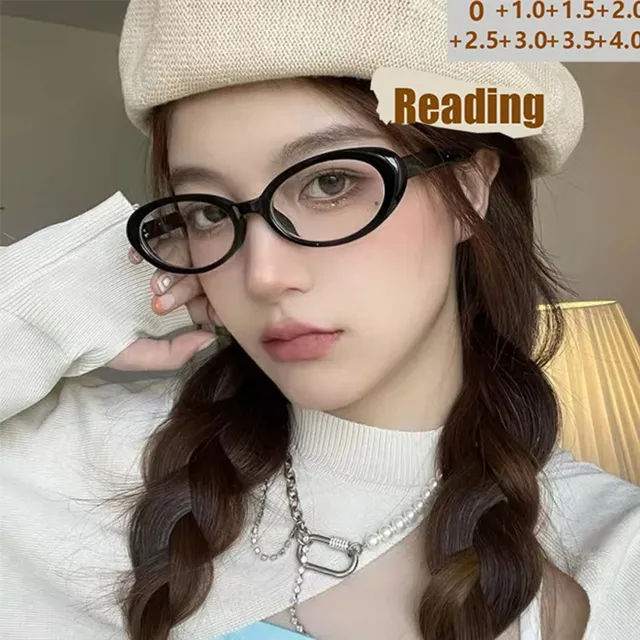 Lunettes ovales mignonnes pour femmes
