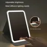 Miroir de maquillage à écran tactile LED – vue 3