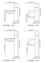 Robinets de lavabo en Bronze Antique – vue 6