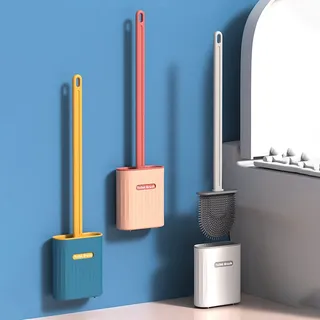 Brosse en silicone pour livres de toilette