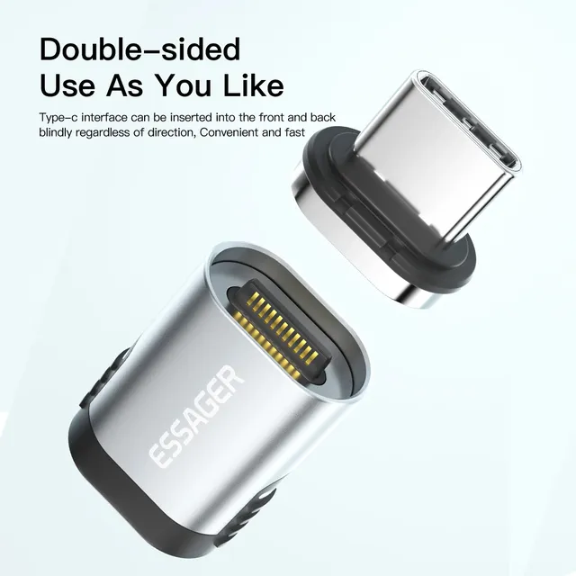 Essager 100W adaptateur magnétique 24 broches USB Type C… – vue 5