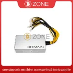 Alimentation APW7 APW3 PSU 110V 220V 1800W 2000W compatible mineur ASIC Antminer boîtier métallique compact câbles PCIe