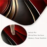 Ensemble de salle de bain rouge abstrait moderne – vue 5