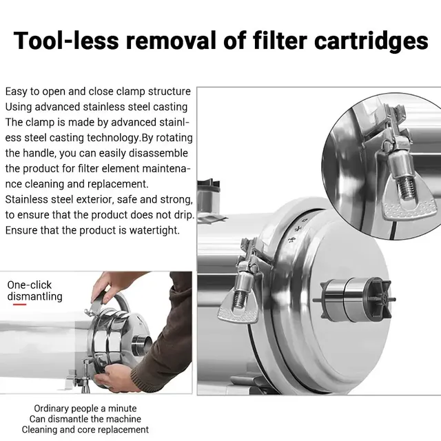 Purificateur d'eau d'ultrafiltration Commercial – vue 3