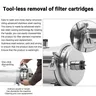 Purificateur d'eau d'ultrafiltration Commercial – vue 3
